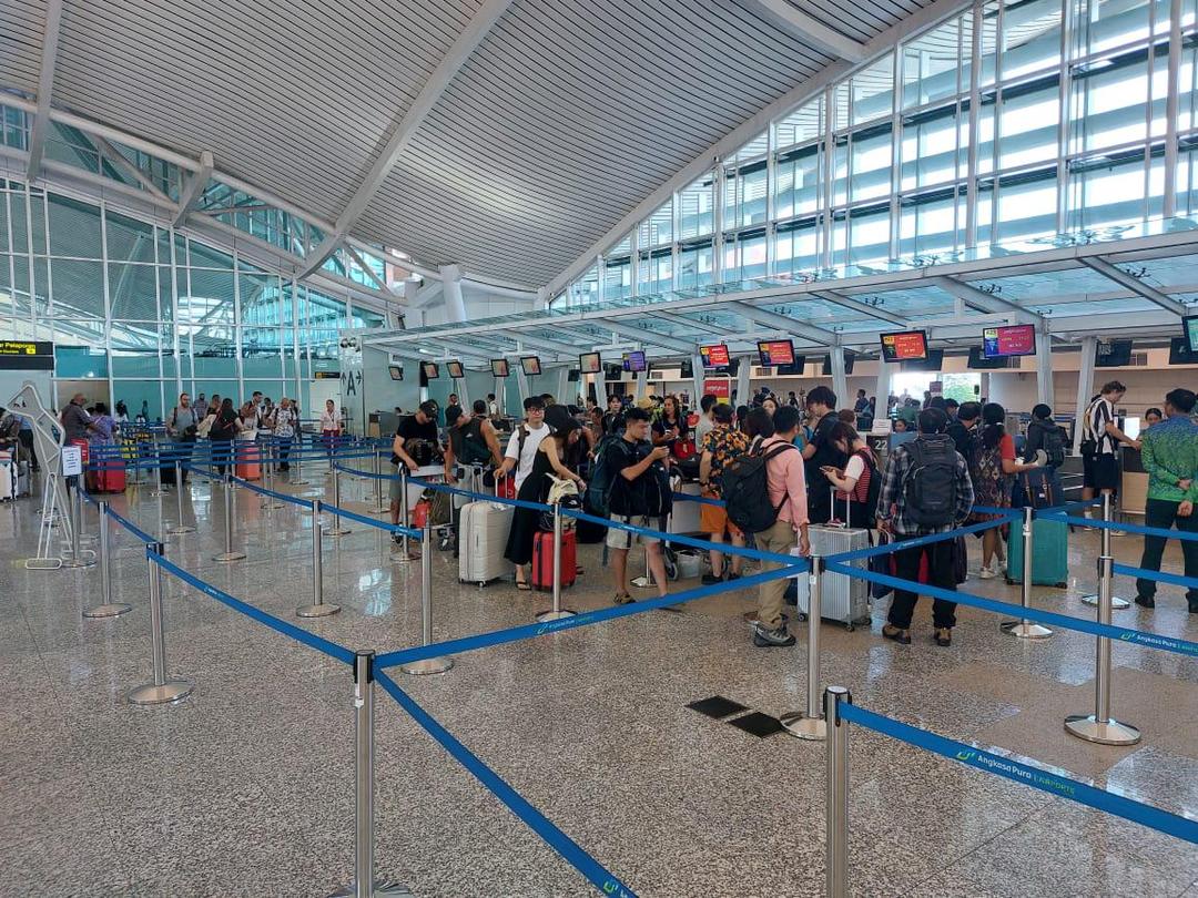 Lewotobi Erupsi, 24 Penerbangan di Bandara Ngurah Rai Dibatalkan