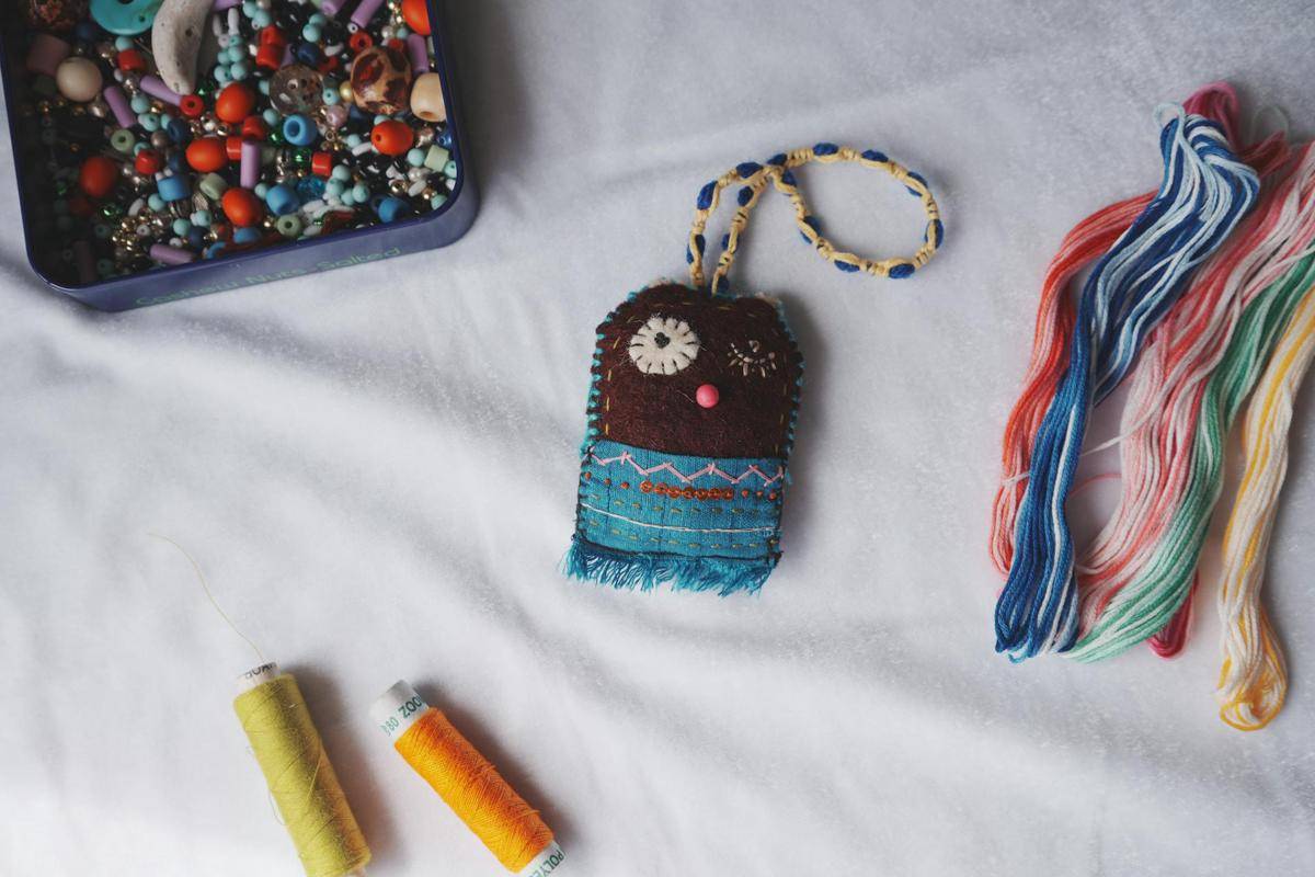 ilustrasi DIY kain felt (pexels.com/Ravi Kant)