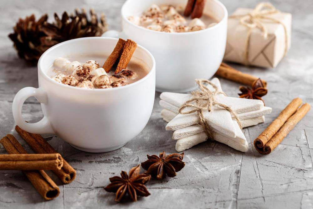ilustrasi spiced hot chocolate (freepik.com/freepik)
