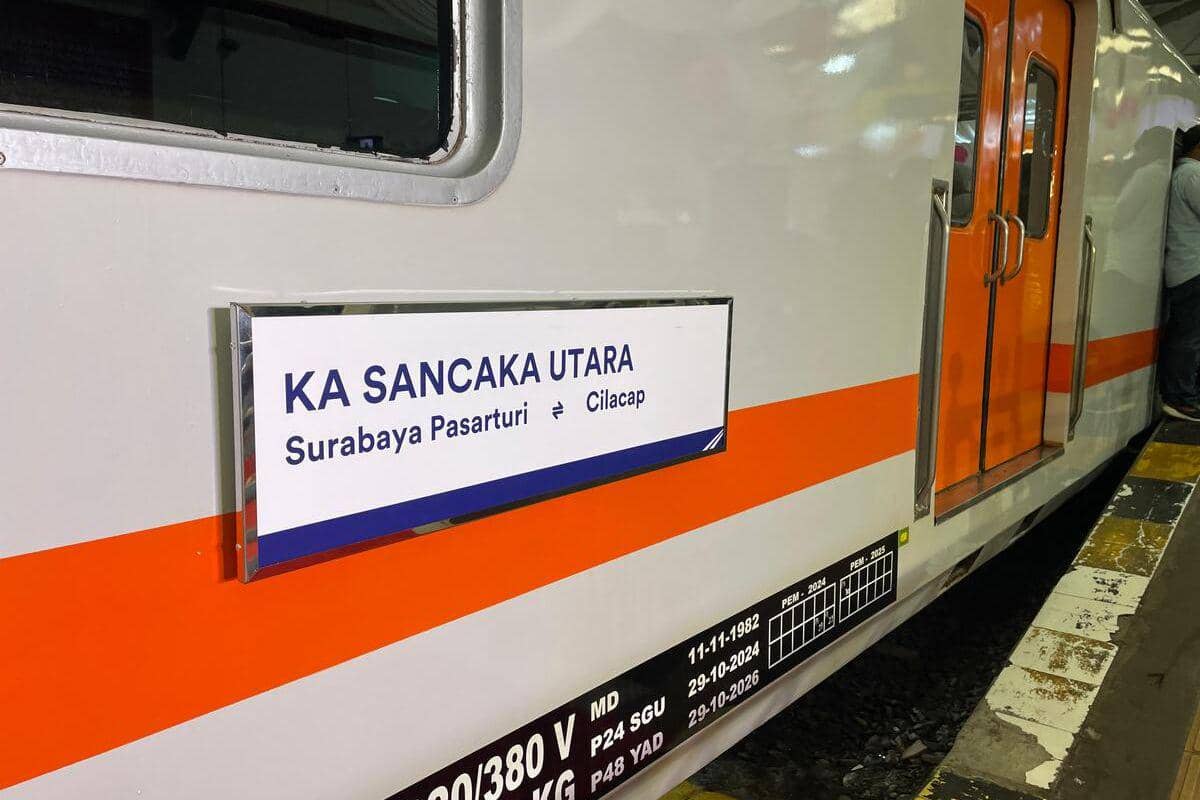 Jadwal, Rute, dan Tarif KA Sancaka Utara Mulai 1 Februari 2025
