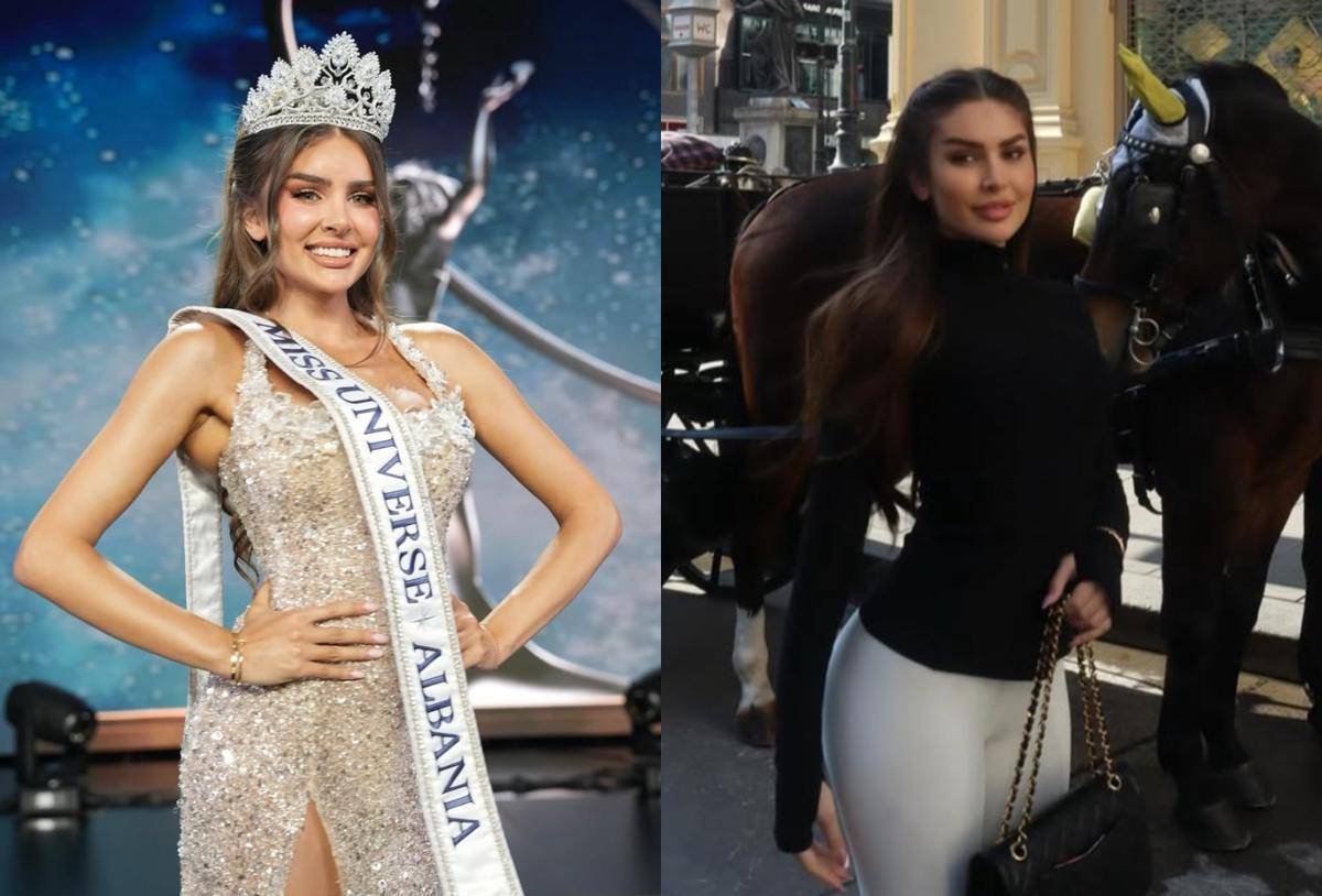 7 Potret Miss Universe Albania 2025 Flavia Harizaj, Captivating!