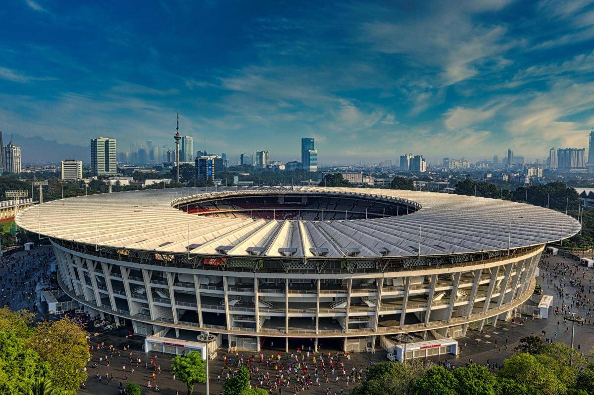 Markas Timnas Indonesia, Stadion Utama Gelora Bung Karno (pexels.com/Tom Fisk)