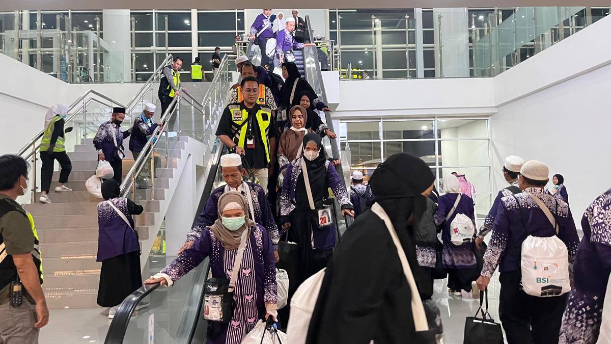 Kloter Terakhir Jemaah Haji Kalsel Tiba, Dua Belum Pulang