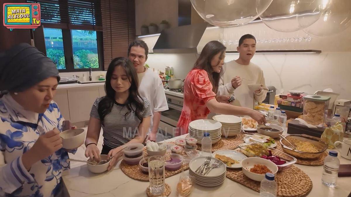 Maia Estianty Kumpul Bareng Keluarga (YouTube.com/maiaaleldultv)