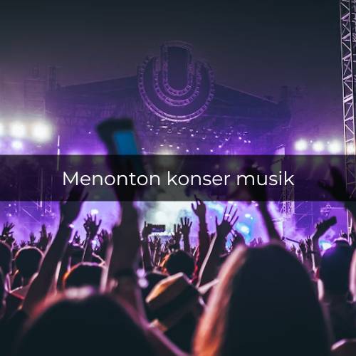 Ilustrasi konser musik (unsplash.com/hannynaibaho)