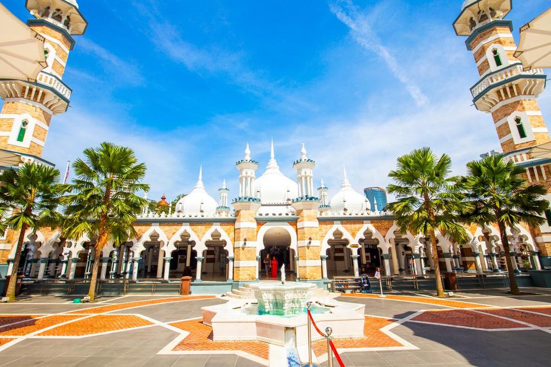 Masjid Jamek di Kuala Lumpur, Malaysia