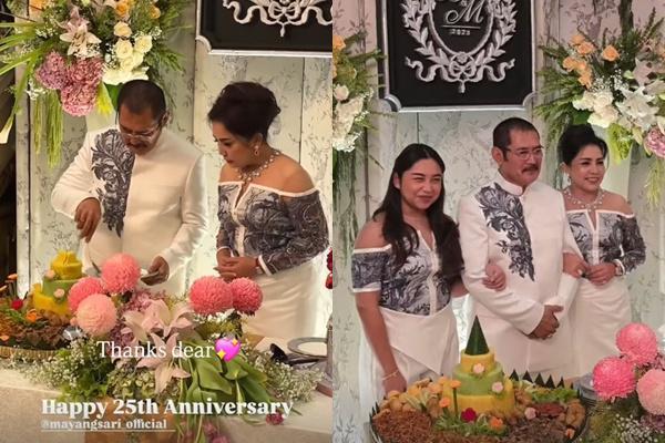 anniversary Mayangsari dan Bambang (Instagram.com/mayangsari_official)