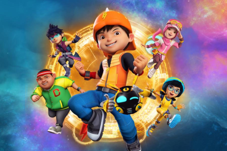 Potret karakter serial animas BoBoiBoy (monsta.com)