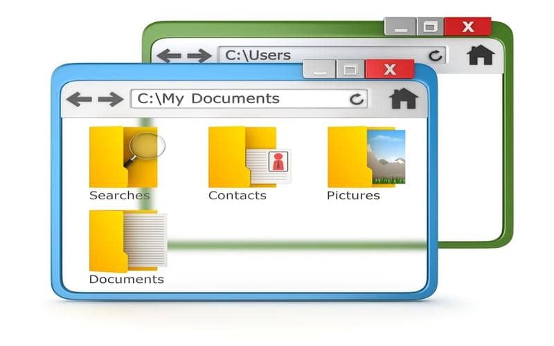 ilustrasi menghapus riwayat file explorer