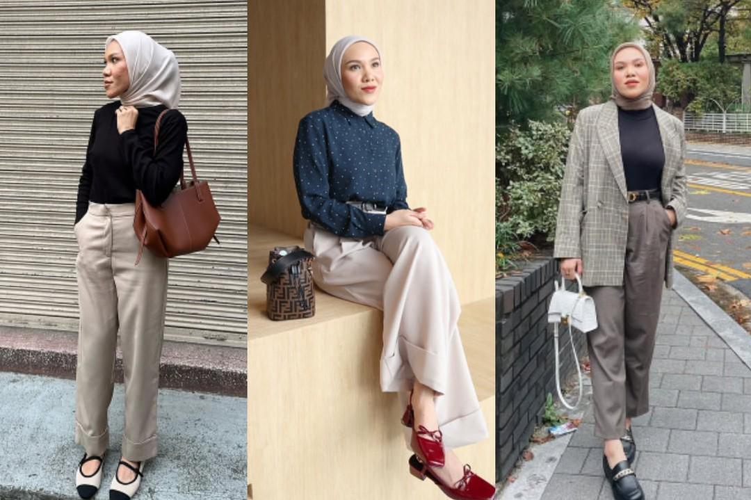 7 Inspirasi Outfit Office Look ala Beauty Vlogger Cut Rizki