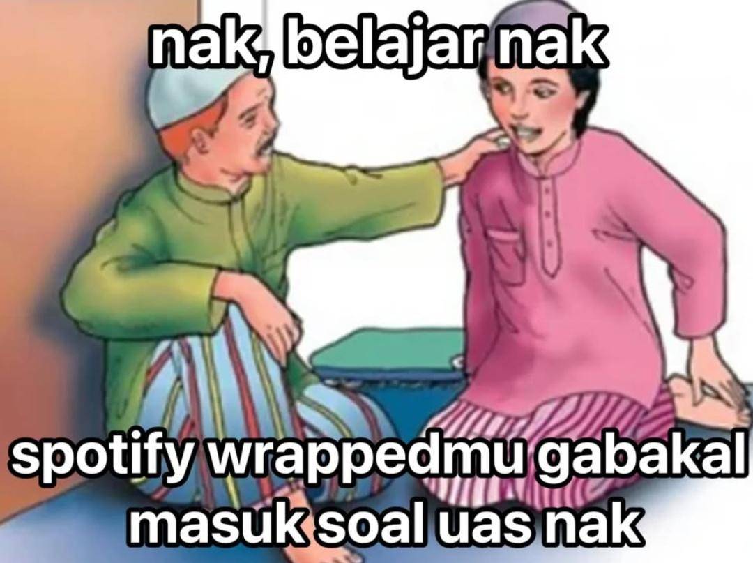 Meme belajar (instagram.com/jxrfwyre)