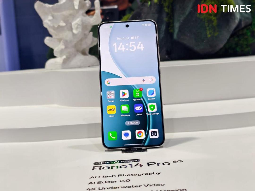 OPPO Reno 14 Series (IDN Times/Fatkhur Rozi)