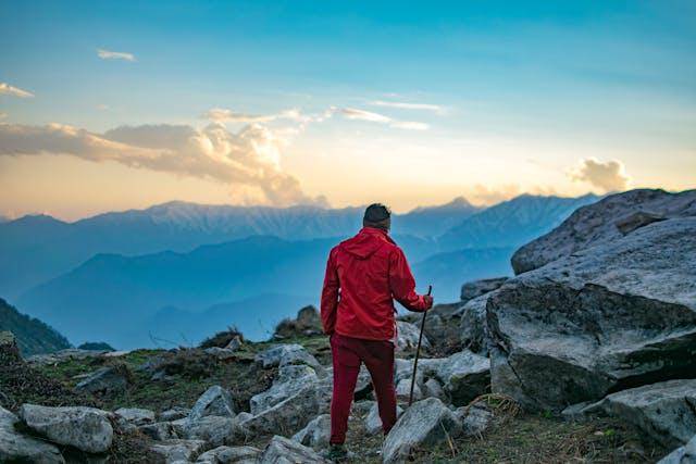 Potret pendaki gunung