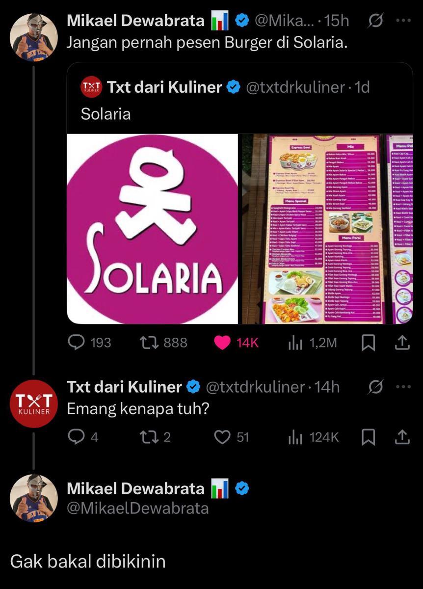 postingan random di internet (x.com/txtdrkuliner)