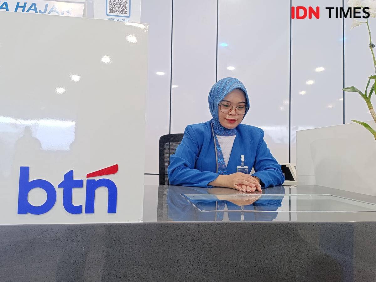 Teller BTN Kantor Cabang Kupang. (IDN Times/Putra Bali Mula)