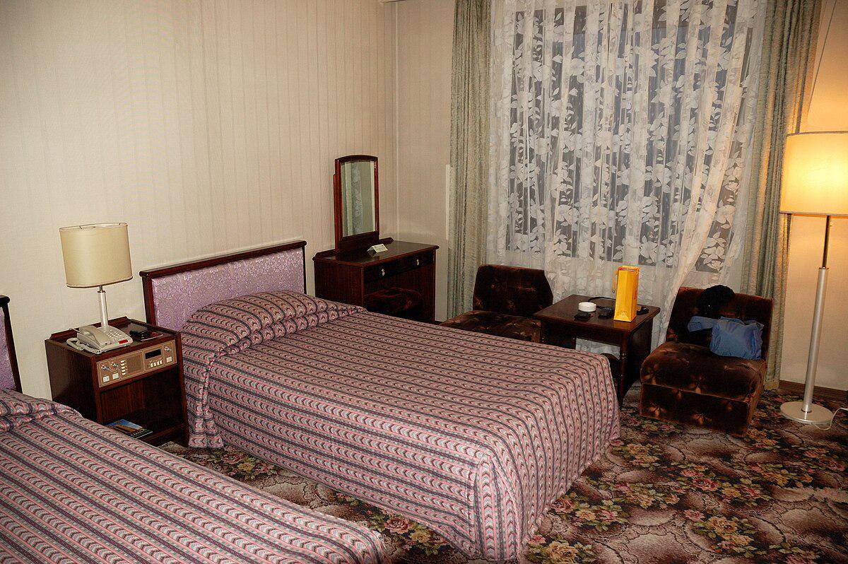 potret salah satu kamar di Hotel Koryo (commons.wikimedia.org/(stephan))