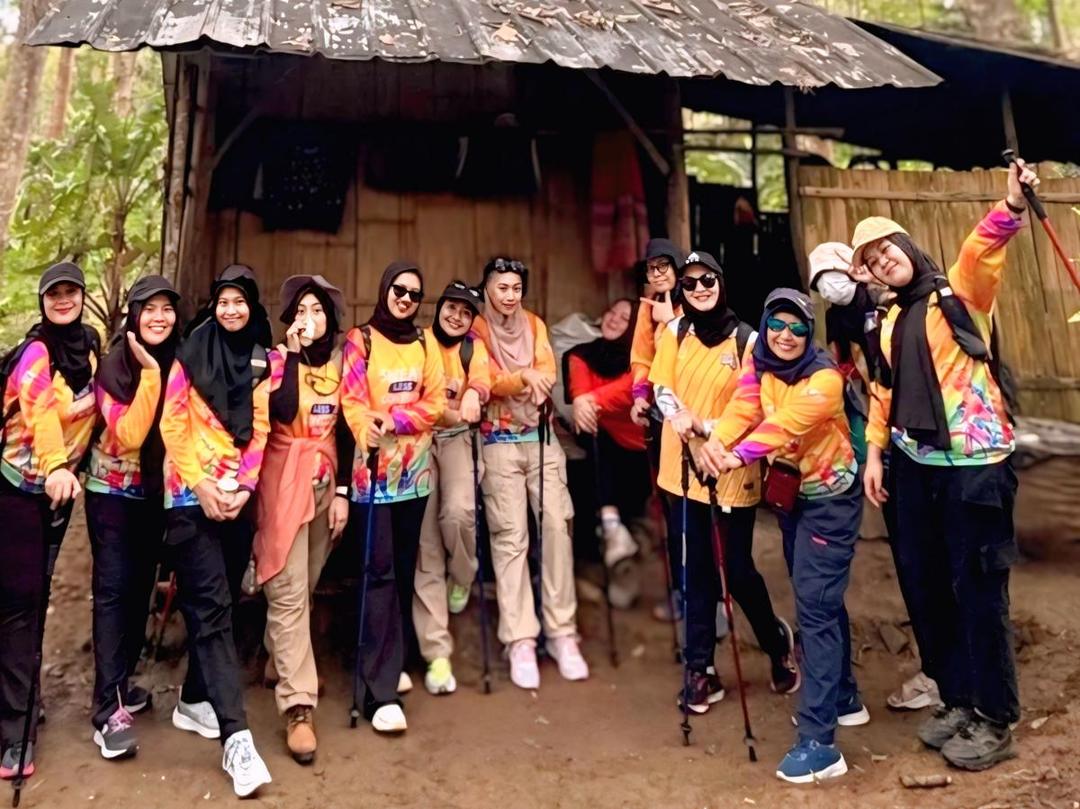 Tracking di Desa Wisata Sumber Agung Kota Bandar Lampung