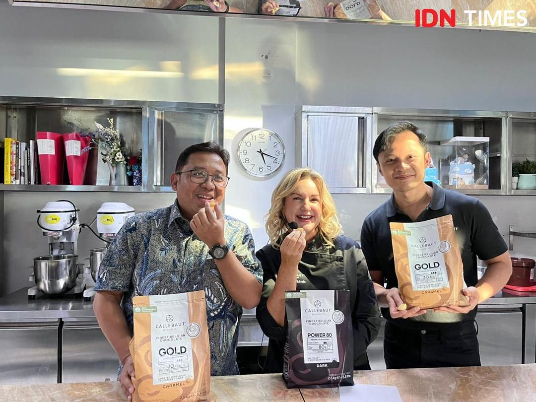 Potret Celebrate World Chocolate Day with Pastry MasterChef Kirsten Tibballs,