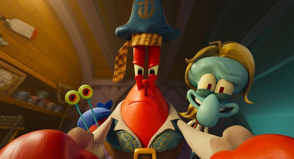 film The SpongeBob Movie: Search for SquarePants (dok. Nickelodeon)