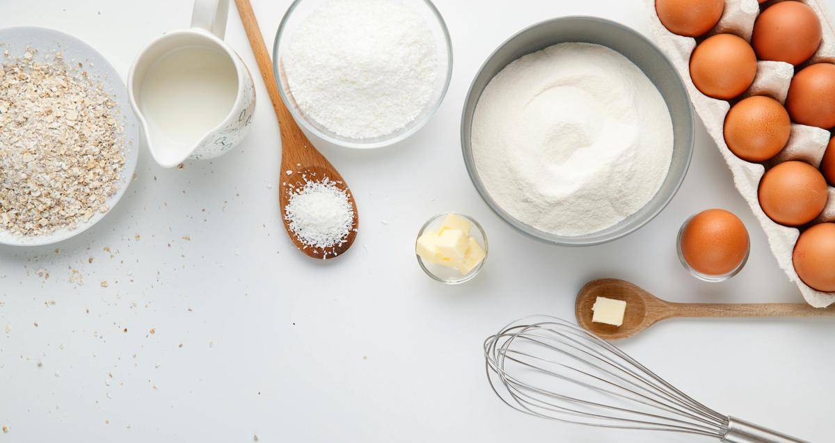 Ilustrasi bahan-bahan membuat kue (pexels.com/Son Tung Tran)