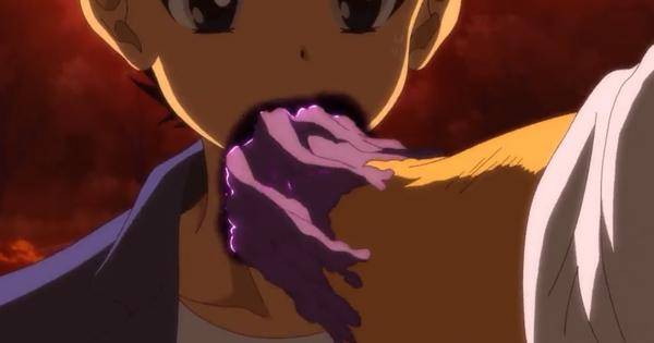 Tangan iblis Nube menembus Hiroshi tanpa melukainya - Jigoku Sensei Nube 2025