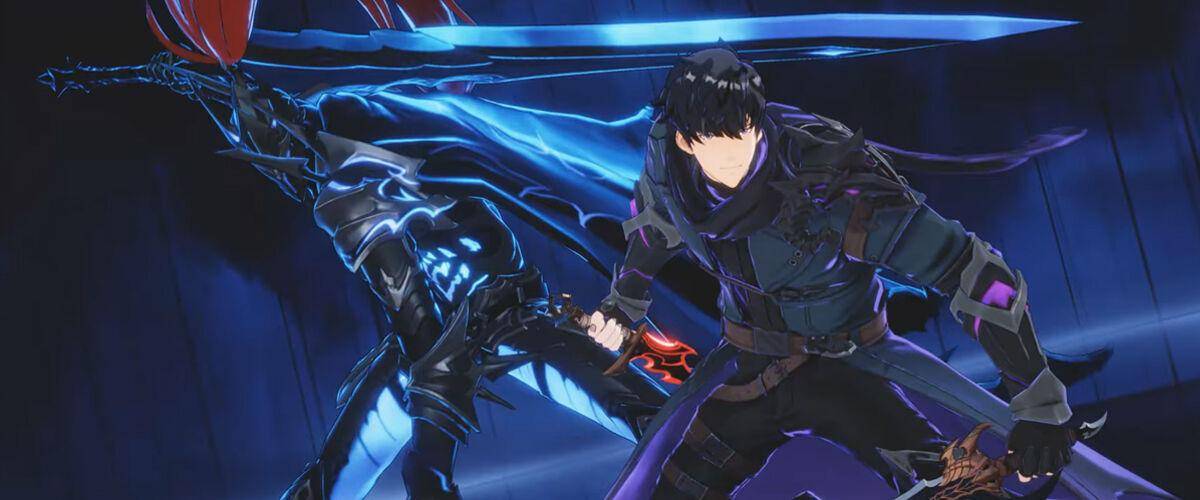 Sung Jin Woo dan Igris di game Solo Leveling: Karma