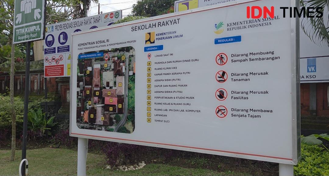Fasilitas Sekolah Rakyat di Tabanan, Serba Baru!