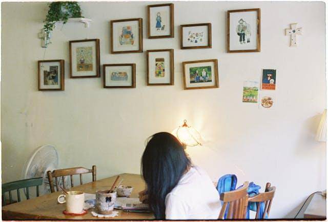 ilustrasi sedang me time