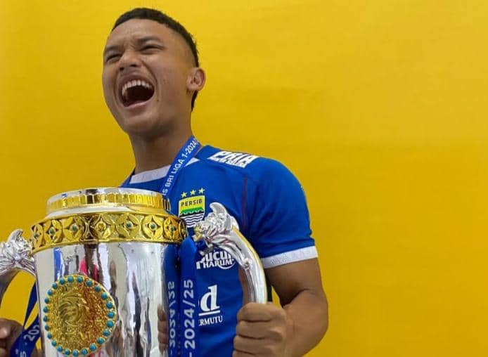 Zulkifli Lukmansyah pemain Persib Bandung, Tangkapan layar Instagram pribadi @zulajaaaa