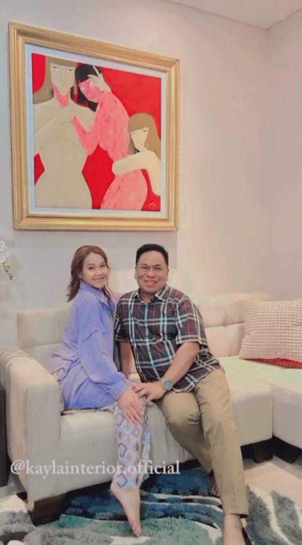 syukuran rumah baru Bunda Corla (instagram.com/kaylainterior.official)