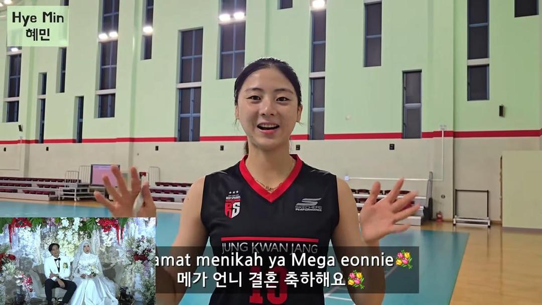 ngunduh mantu Megawati Hangestri (youtube.com/megawatismashup-1st)