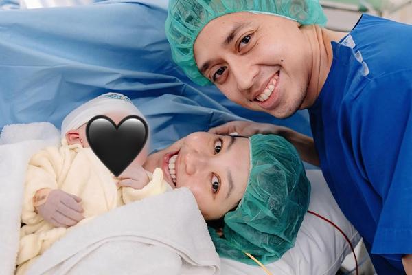 Ribka Sugiarto melahirkan anak pertama (Instagram.com/rianardianto)