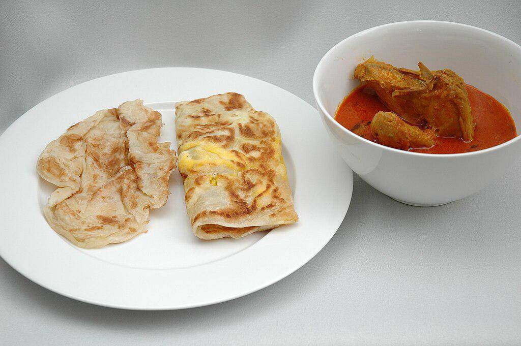 ilustrasi roti prata (commons.wikimedia.org/Jpatokal )