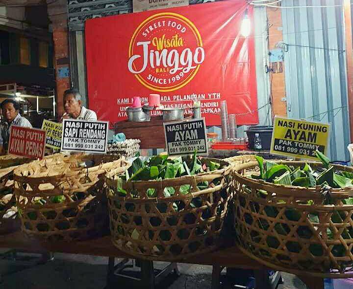 Nasi Jinggo Thamrin Ibu Agung Pemecutan, Denpasar 
