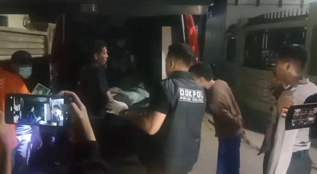 Rumah indekos di Makassar tempat pria berinisial J ditemukan tewas tergantung, Sabtu (12/7/2025)/Istimewa