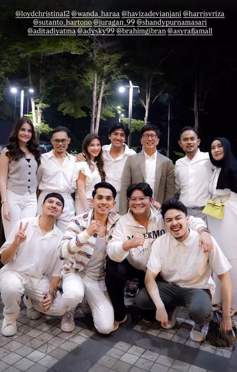 ulang tahun Rizky Billar (Instagram.com/shandypurnamasari)