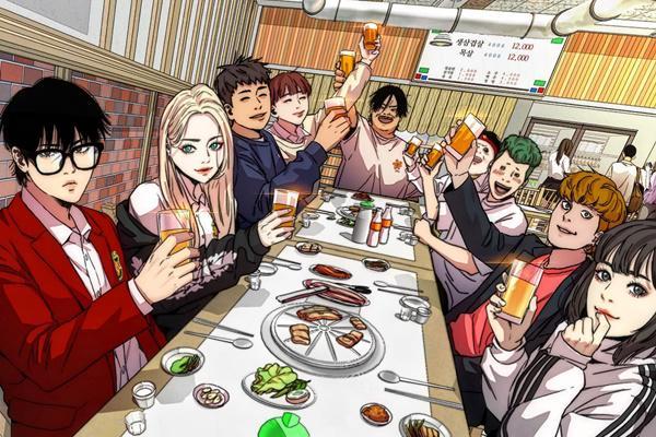 webtoon Wind Breaker (instagram.com/yongseok_j0)