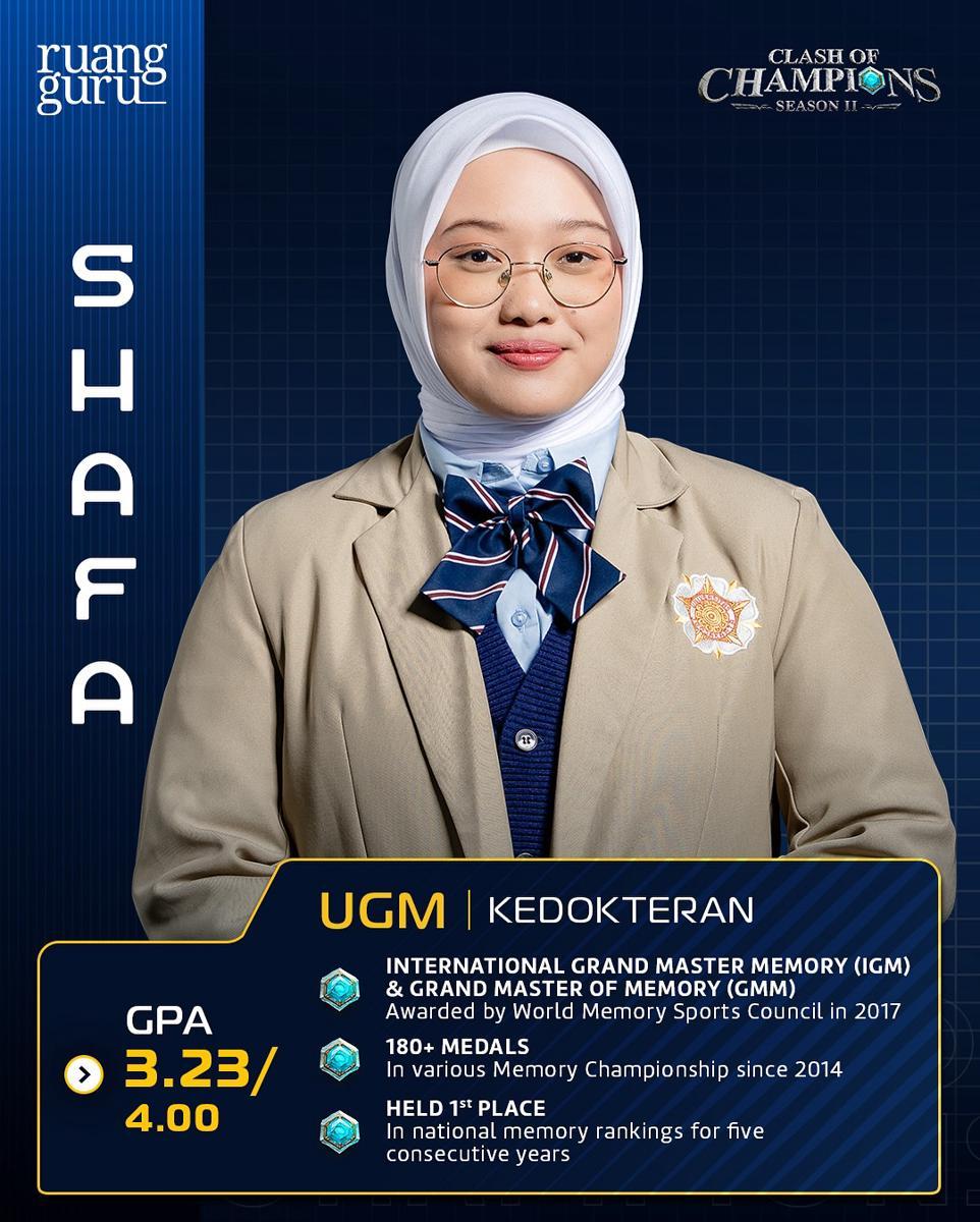 Shafa Clash of Champions Season 2 (instagram.com/shafaarianata)