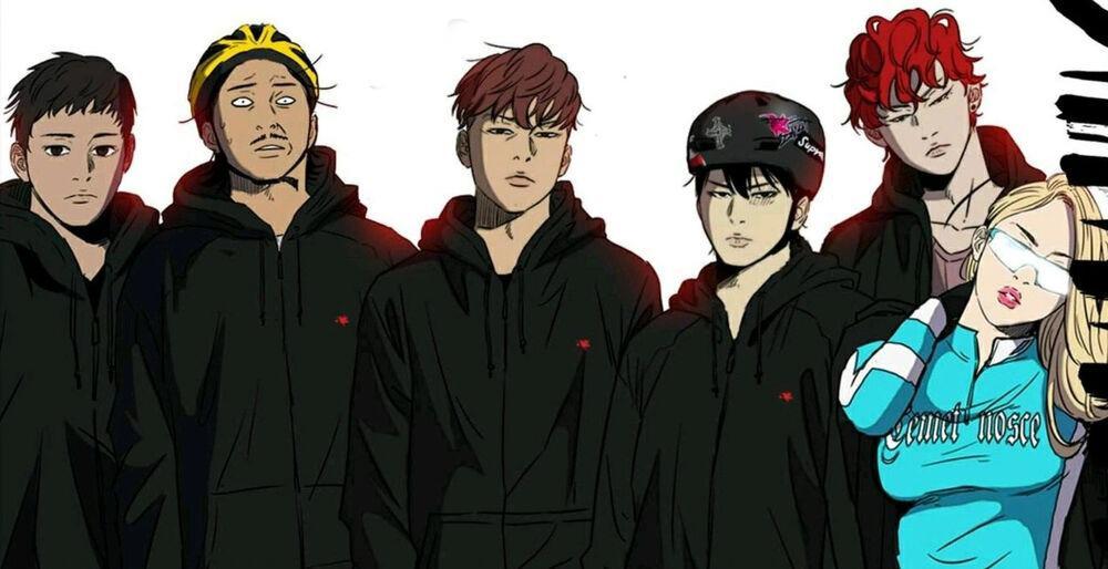webtoon Wind Breaker (instagram.com/yongseok_j0)