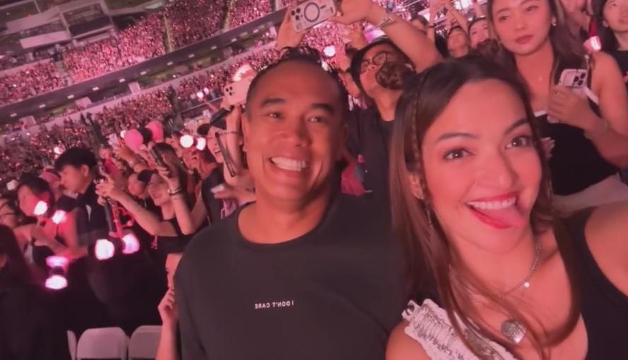 Nia Ramadhani Nonton Konser BLACKPINK (Instagram.com/ramadhaniabakrie)