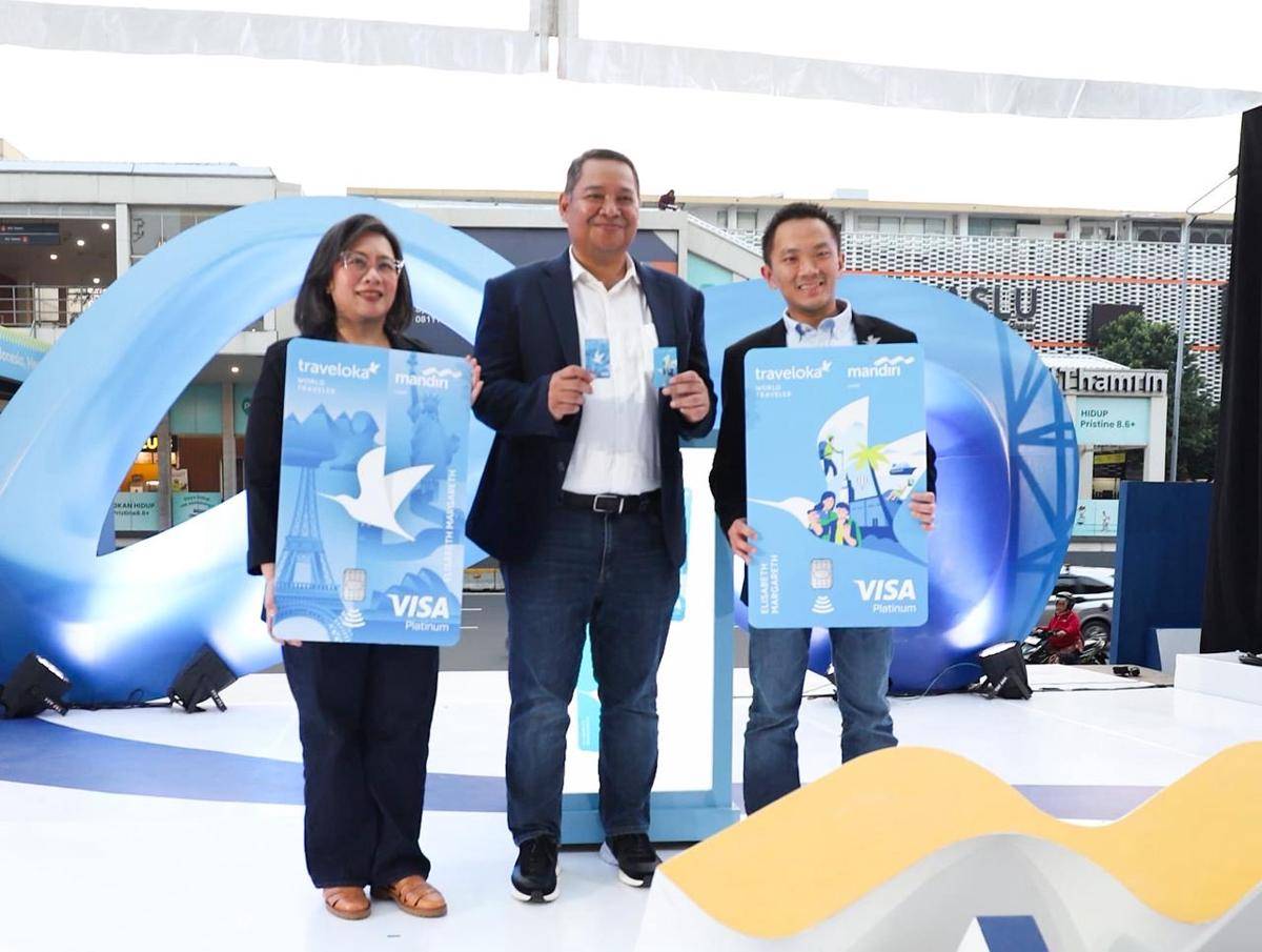 Fitur Lebih Fresh, Ini Tampilan Baru Mandiri Traveloka Card