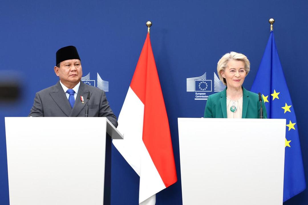 RI-Uni Eropa Sepakati CEPA, Prabowo Bahas Peluang Ekonomi Berbagai Sektor