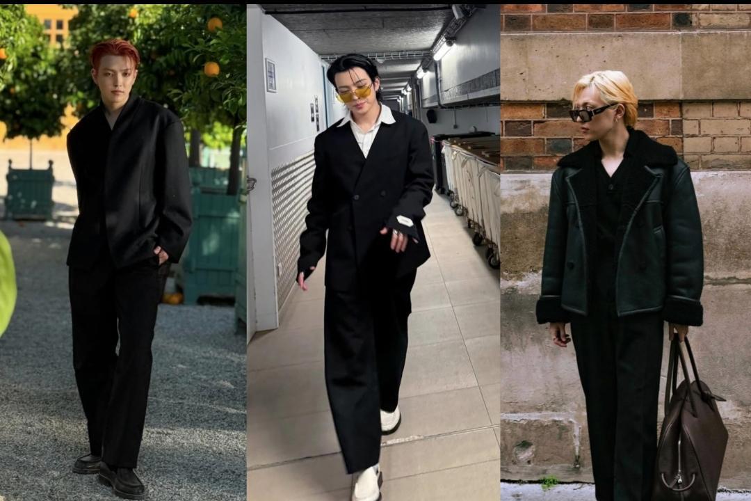 9 Inspirasi One Set Outfit ala Hongjoong ATEEZ, Eye Catchy! 