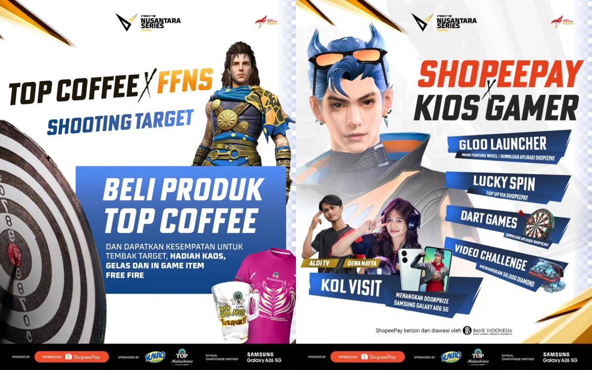 Aktivitas Booth (instagram.com/ff.esports.id) 