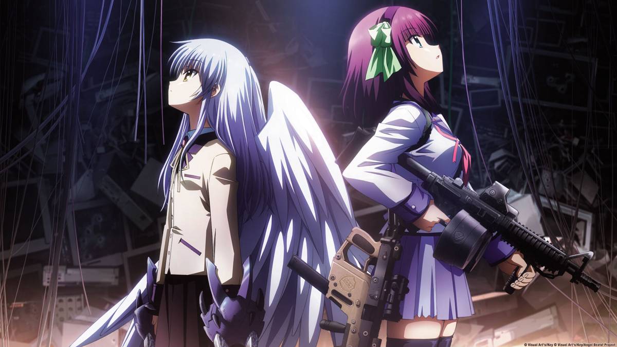 Poster anime Angel Beats!. (Dok. Netflix)