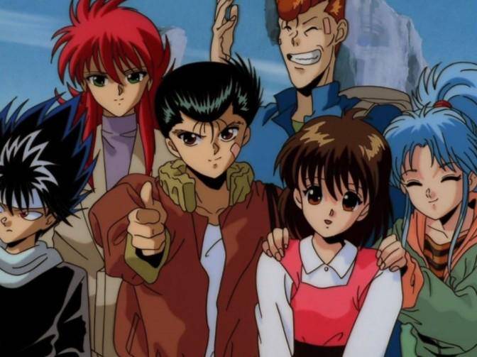 Tangkapan layar anime Yu Yu Hakusho. (Dok. Crunchyroll)