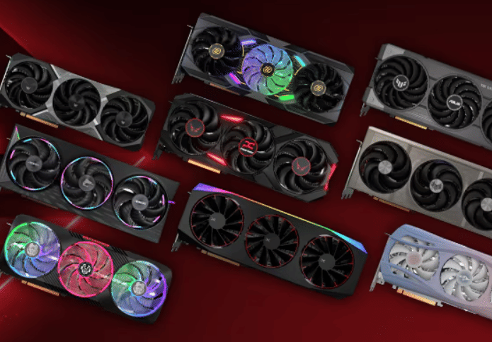 ilustrasi kartu grafis AMD