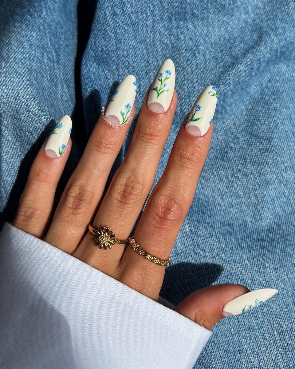 Inspirasi linen nails (instagram.com/phoebesummernails)