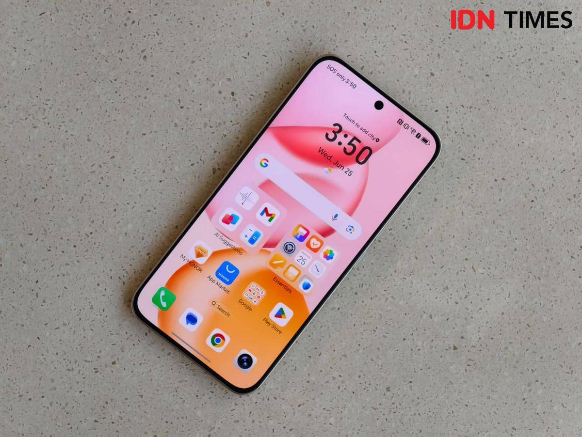 HONOR 400 5G (IDN Times/Fatkhur Rozi)