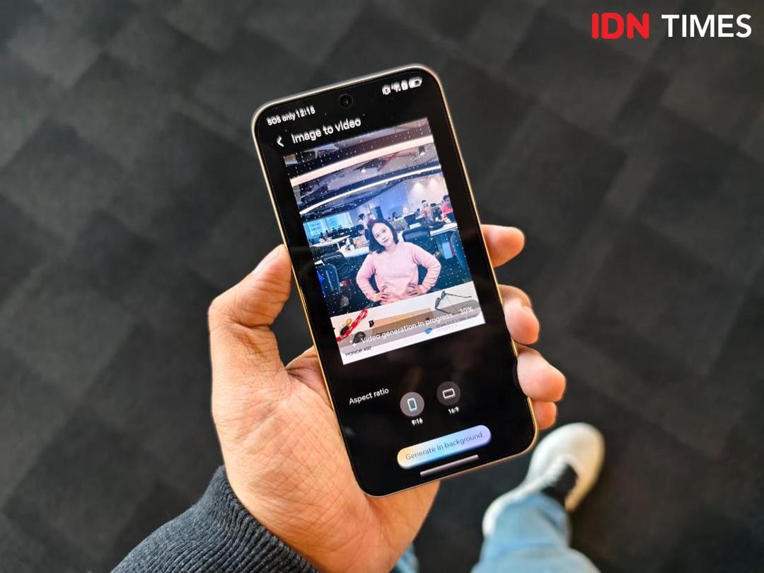 HONOR 400 5G (IDN Times/Fatkhur Rozi)